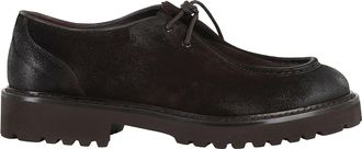 Doucal's Brown Parabout Suede Derby Loafers