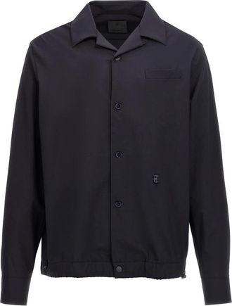 Givenchy Heren, Overhemden, Blauw, Maat: M Wol