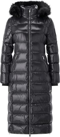 Moose Knuckles Cappotto lungo trapuntato in piuma - - Coats - Donna - Nero - S