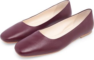Henry Stevens Ballerinas - Ballerinas Audrey B - Gr. 36 (EU) - in Rot - f&uuml;r Damen