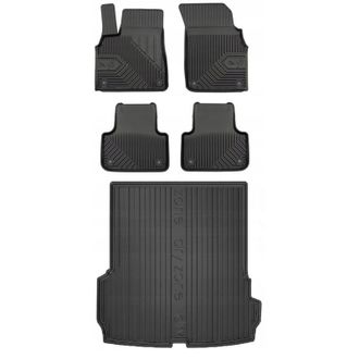 OEM Set 77 Alfombrillas De Goma Y Alfombrilla Audi Q7 2 Desde 2015