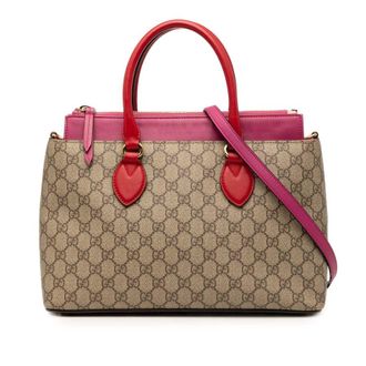 Gucci Pre-owned Gucci GG Supreme Linea A Satchel Ladies IX2QC7IPVLSBT41Y