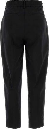 Pantaloni Torino Womens Daisy Trousers Black Cotton Nylon Elastane