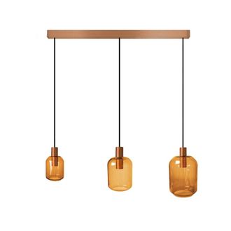 Tosel L&aacute;mpara de ara&ntilde;a,amarilloa100xd 20x p 60 cm