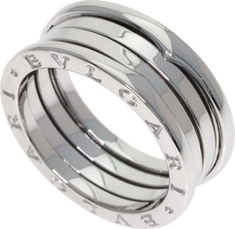 Bulgari White Gold (18K) Band Ring (Pre-Owned)
