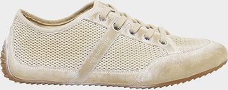 Givenchy Slim Mesh and Leather Low-Top Sneakers