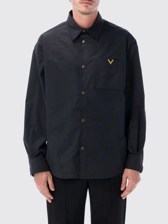 Valentino Giacca a camicia in tessuto tecnico con VLogo Signature