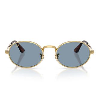 Ray-Ban Sunglasses Rb3931 001/56 X Asap Rocky Gold Arista/Blue Unisex