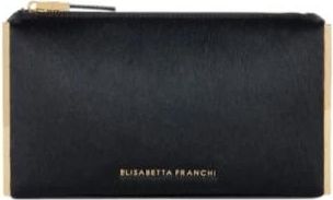 Elisabetta Franchi Clutch in cavallino - Dames - Portefeuilles - Zwart - ONE Size - Leer - Accessoires