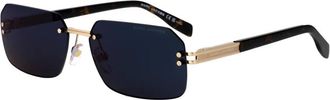 Marc Jacobs 902/S Rectangle Sunglasses - unisex - Marc Jacobs - Sunglasses - Brown - 60 MM - Accessories