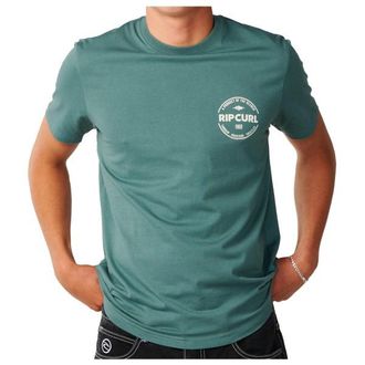 Rip Curl Staple Tee T-Shirt f&uuml;r Herren | t&uuml;rkis