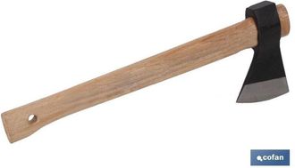 cofan Hacha Vizcaina Mango Madera 3000gr, Hachas Vizca&iacute;nas Con Mango De Madera Recambiable. Incluye Una Cabeza Forjada De Una Sola Pieza Y Un Mango De Mader