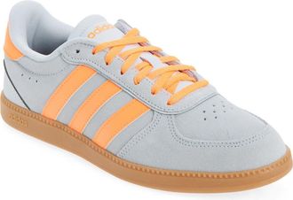 adidas Breaknet Sleek Sneaker in Halo Blue/Lucid Orange/Gum10 at Nordstrom Rack, Size 5.5
