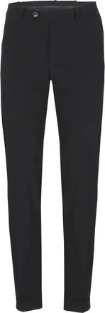 Roberto Ricci Design Black Surflex Chino Straight-Leg Pants