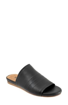 Softwalk Camano 2.0 Slide Sandal in Black at Nordstrom, Size 10.5