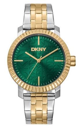Gevril Group 316L Bracelet Watch in Two-Tone Silver/Gold at Nordstrom Rack