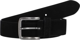 Stefano Lauran Riem - Heren - Riemen - Zwart - 85 CM - Accessoires