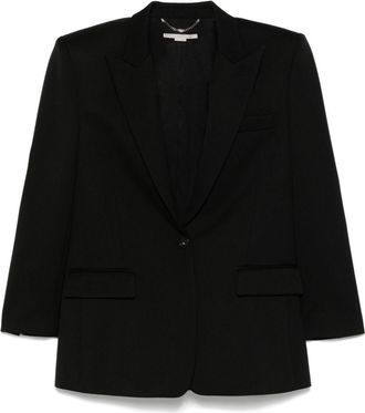 Stella McCartney Blazer pesante - Nero