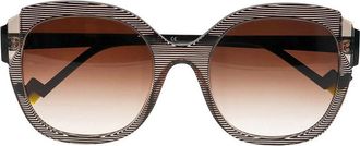 Face à Face Bocca Palma 1 4321 Womens Sunglasses Brown Size 50