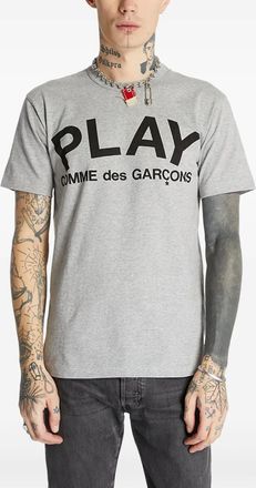 Comme Des Garçons T-shirt Play - Grigio