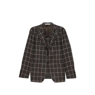 Tagliatore Check-pattern Single-breasted Blazer