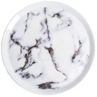 Prouna Marble Venice Fog Charger Plate in White at Nordstrom