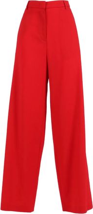 Fabiana Filippi Pantaloni a gamba ampia - Rosso