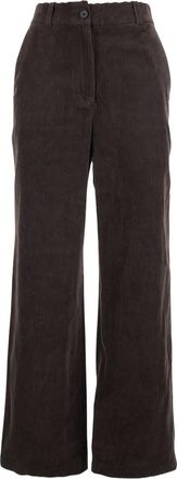Dunst corduroy wide-leg trousers - Brown