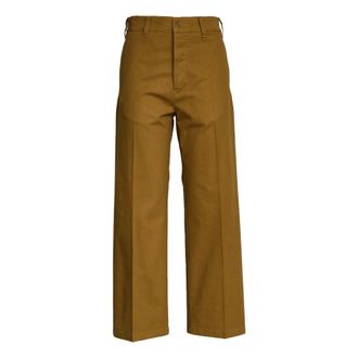 Department Five Wide Trousers, female, Beige, Size: W26 Wide Trousers
