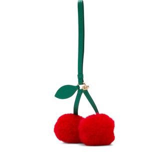 Versace Cherry-motif Bag Charm