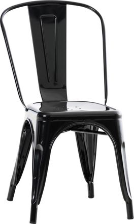 Clp Silla Met&aacute;lica Benedikt V2 Negro