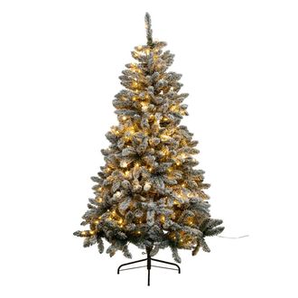 F&eacute;&eacute;ric Lights & Christmas &Aacute;rbol De Navidad Artificial Snow Lord Con Efecto Nevado Y Luces, 240 Cm - Feeric Lights & Christmas