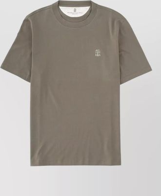 Brunello Cucinelli cotton logo t-shirt