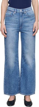 DL1961 Karmine Refined High Waist Wide Leg Jeans in Light Opal Beach at Nordstrom, Size 30