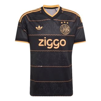 adidas Ajax Amsterdam 26/27 Away Jersey Black Hazy Orange JZ4693