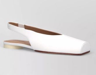 Maison Margiela leather ballerina flats