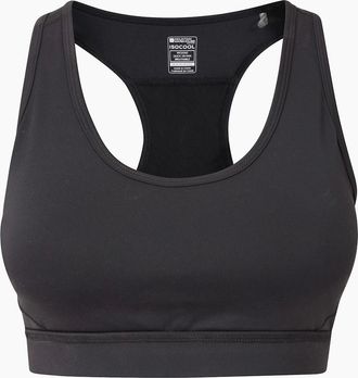 Mountain Warehouse Womens Mountain Warehouse Womens/Ladies Motion Mesh Sports Bra - Black - Size: 18 uk
