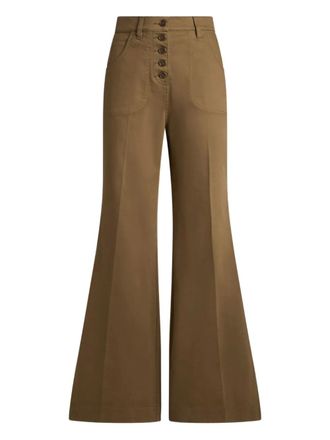 Etro flared jeans - Brown