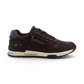 Mustang Jeans Mustang Bruine Nepleren Sneaker Schoenen voor Heren - M0281006