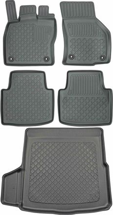 OEM Juego De Alfombrillas Para Coche Y Maletero Para Volkswagen Arteon Liftback A Partir De Junio De 2017