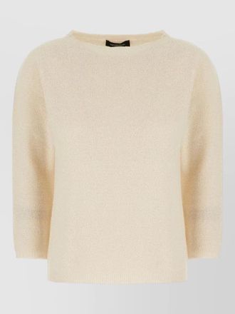 Fabiana Filippi virgin wool blend sweater three quarter sleeves