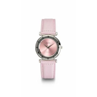 Jowissa Analoge Horloge met Leren Band - Dames - Horloges - Roze - ONE Size - Leer - Accessoires