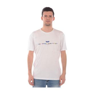 Daniele Alessandrini T-Shirts, male, White, Size: 2XL T-Shirt Sweatshirt