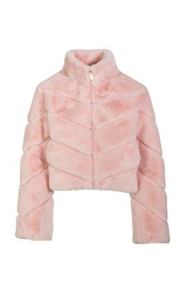 Generation Love Brianna Faux Fur Jacket in Pink at Nordstrom, Size Xx-Large