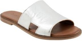 Bueno Hendrix Slide Sandal in Dark Silver at Nordstrom Rack, Size 10.5-11Us / 42Eu