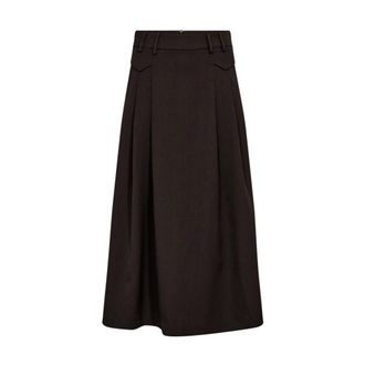 Co'Couture Dames, Rokken, Bruin, Maat: XS