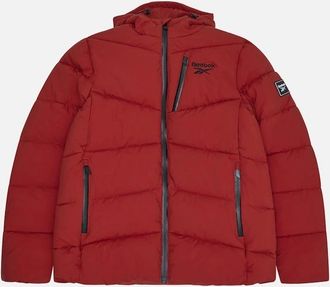 Reebok Mens RB1567 Stretch Puffer Jacket - Rust - Red/Orange/Brown - Size: Regular/36
