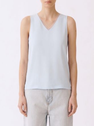 Fabiana Filippi Top basic in misto seta