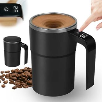 OEM Taza De Caf&eacute; Magn&eacute;tica Autom&aacute;tica, Recargable, 316