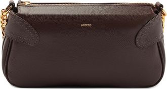 Arezzo Small Elena Leather Crossbody Bag in New Cocoa at Nordstrom